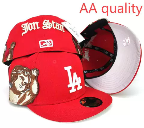 Jon Star x LA Dodgers Grey Cherub Custom 59FIFTY — AA Quality (Alt)