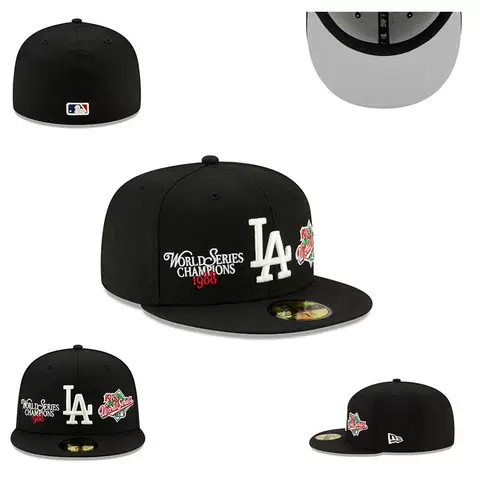 LA Dodgers Black 1988 World Series Champions 59FIFTY