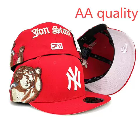 LA Dodgers Red Jon Stan Cherub Custom 59FIFTY — AA Quality