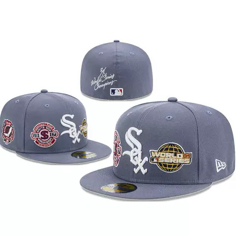 Chicago White Sox Grey 3x World Series Champions 59FIFTY (Alt)