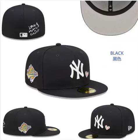 NY Yankees Black Love & Hustle = Game 59FIFTY