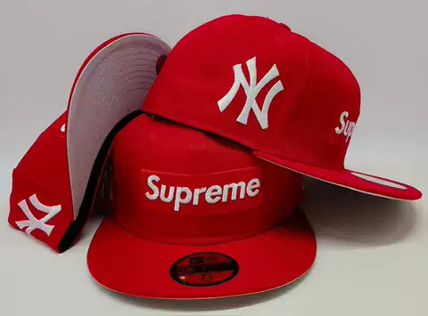 NY Yankees Red Jon Stan Cherub Custom 59FIFTY — AA Quality