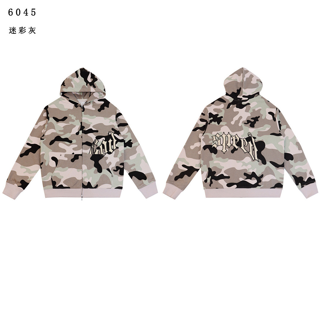 GodSpeed Hoodie — 6045 (Camo Gray)