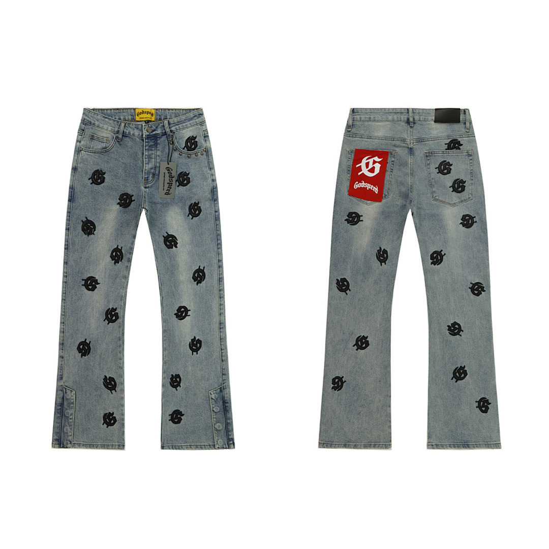 GodSpeed Jeans — 8218 (Light Blue)
