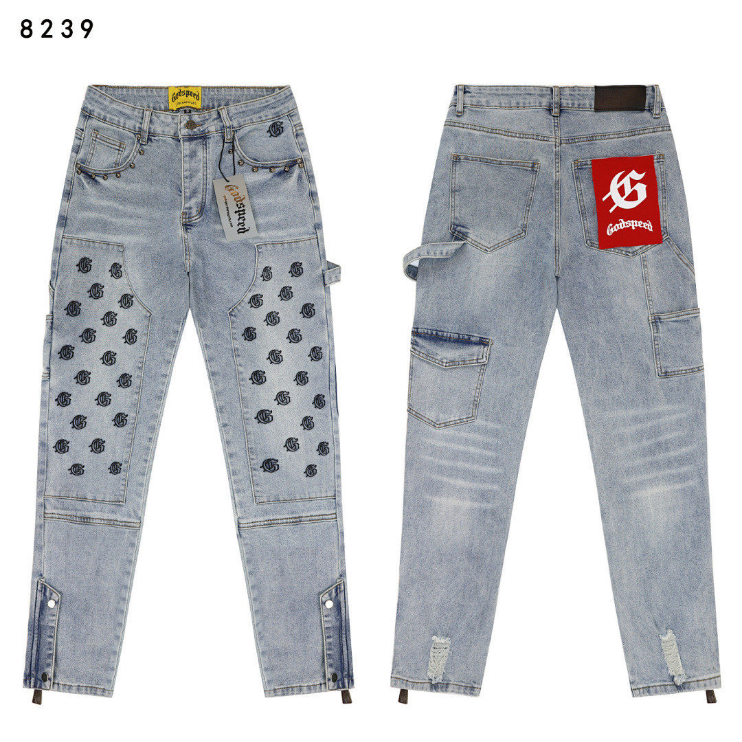 GodSpeed Jeans — 8239 (Light Blue)