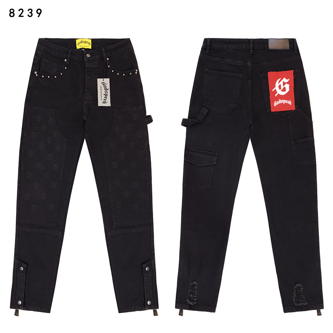 GodSpeed Jeans — 8239 (Black)