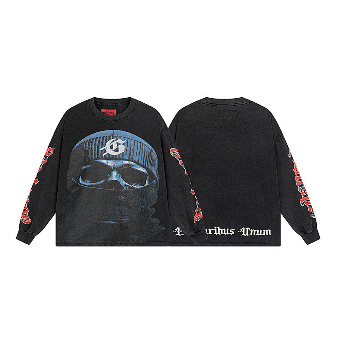 GodSpeed Long Sleeve — 1097 (Washed Black)
