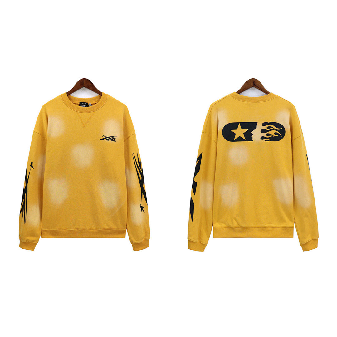 Hellstar Long Sleeve — BRA-7545 (Yellow)