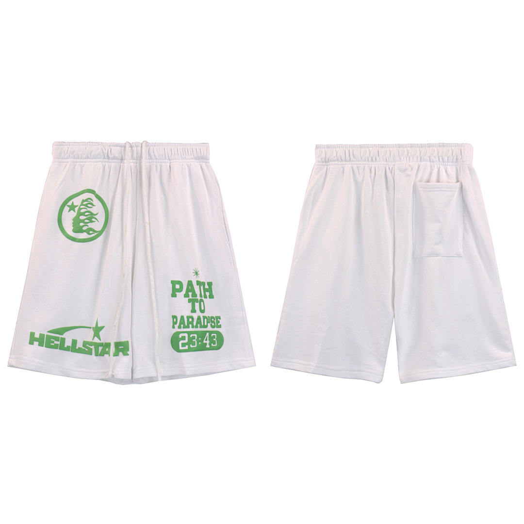 Hellstar Shorts — BRA-8621 (White)
