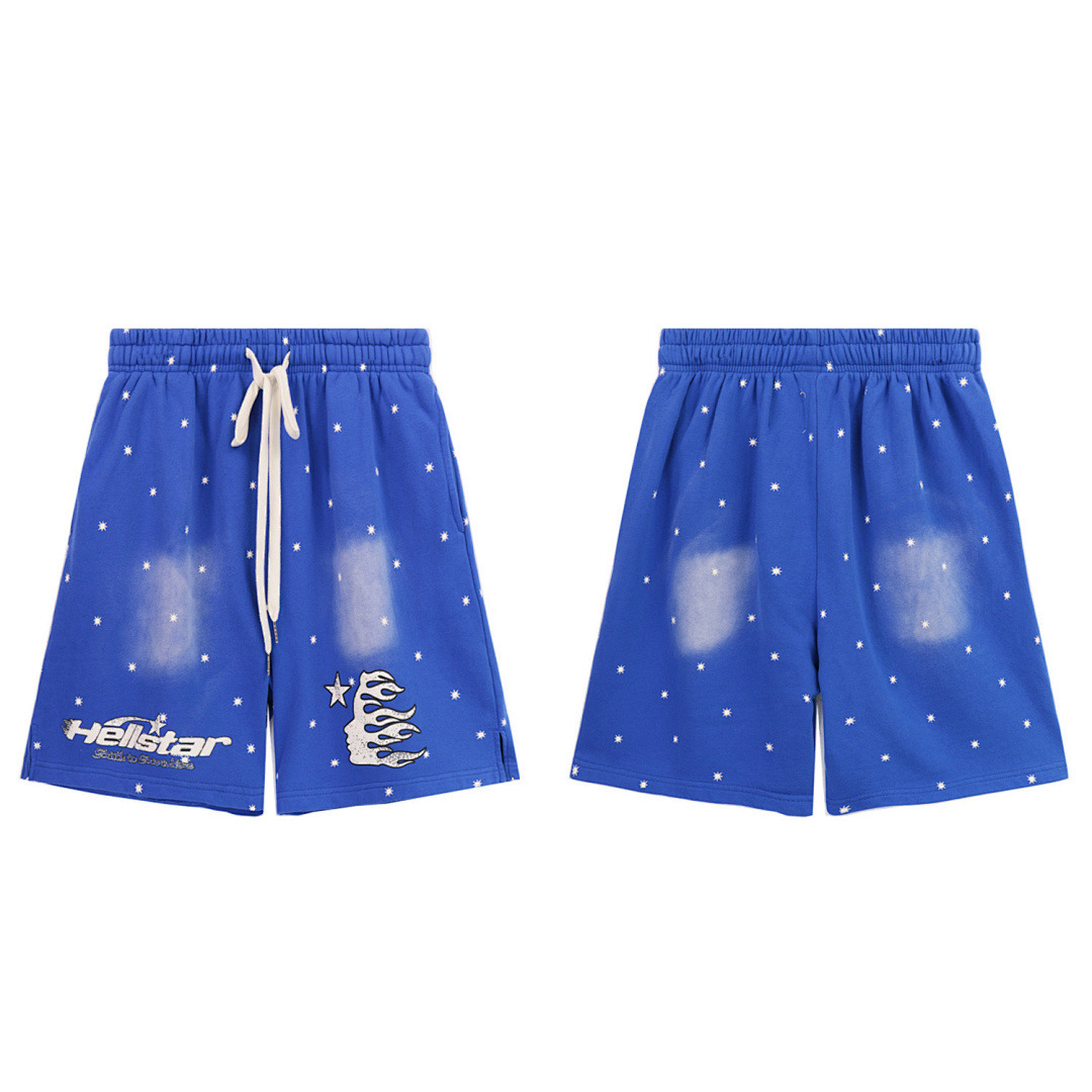 Hellstar Shorts — BRA-8649 (Blue)