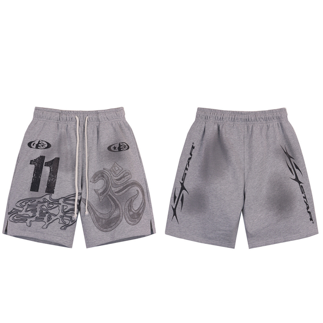 Hellstar Shorts — BRA-8653 (Gray)