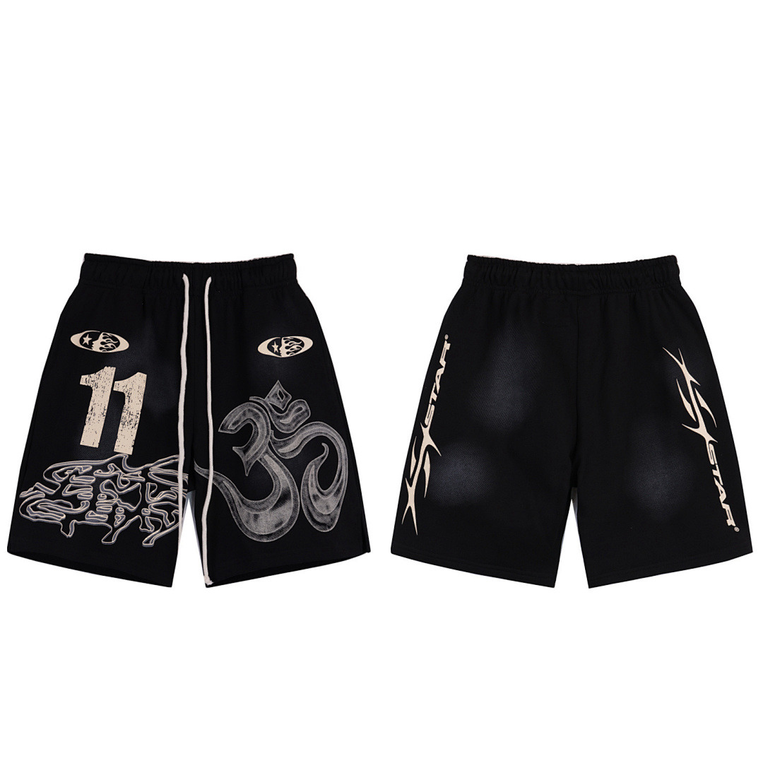 Hellstar Shorts — BRA-8653 (Black)