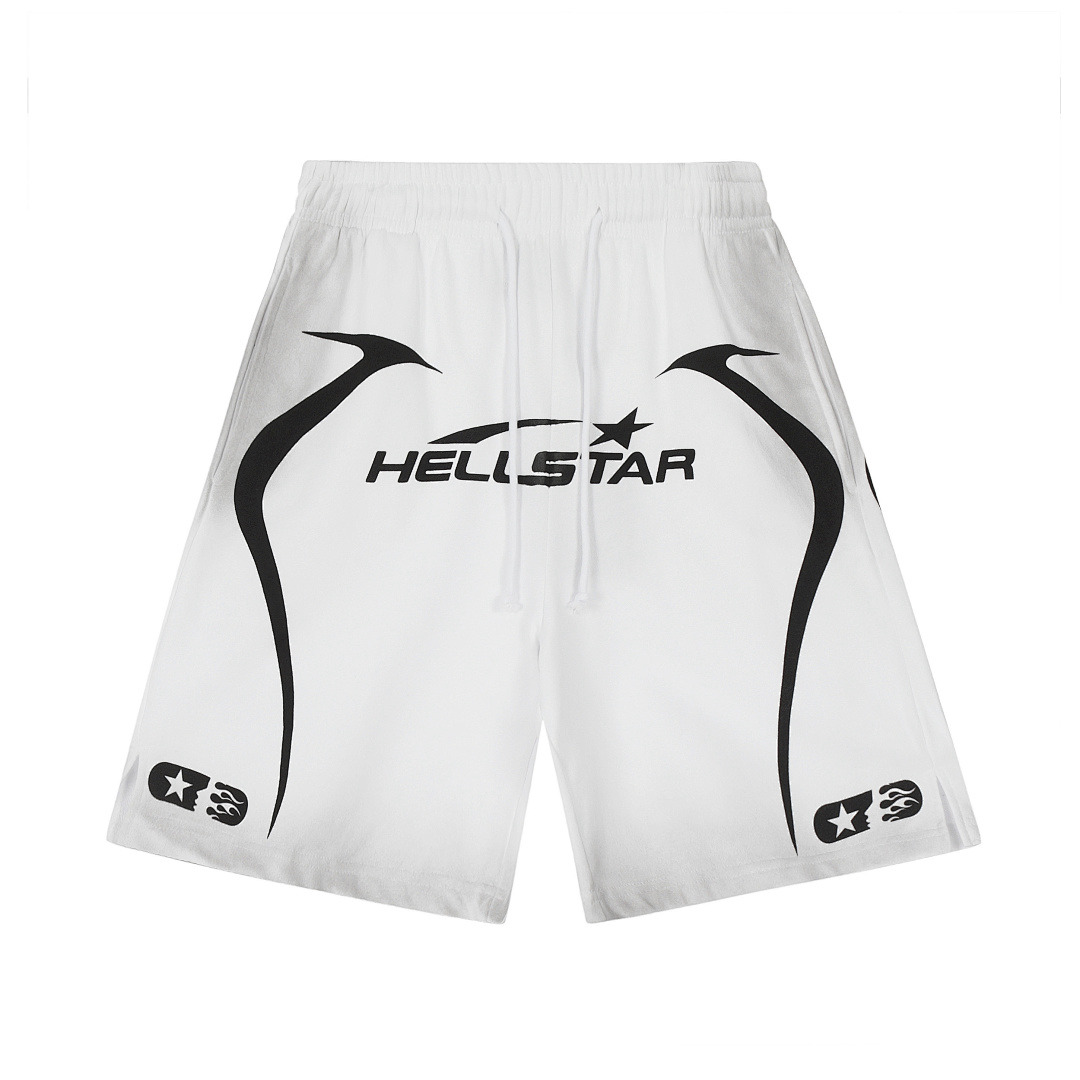 Hellstar Shorts — H619 (White)