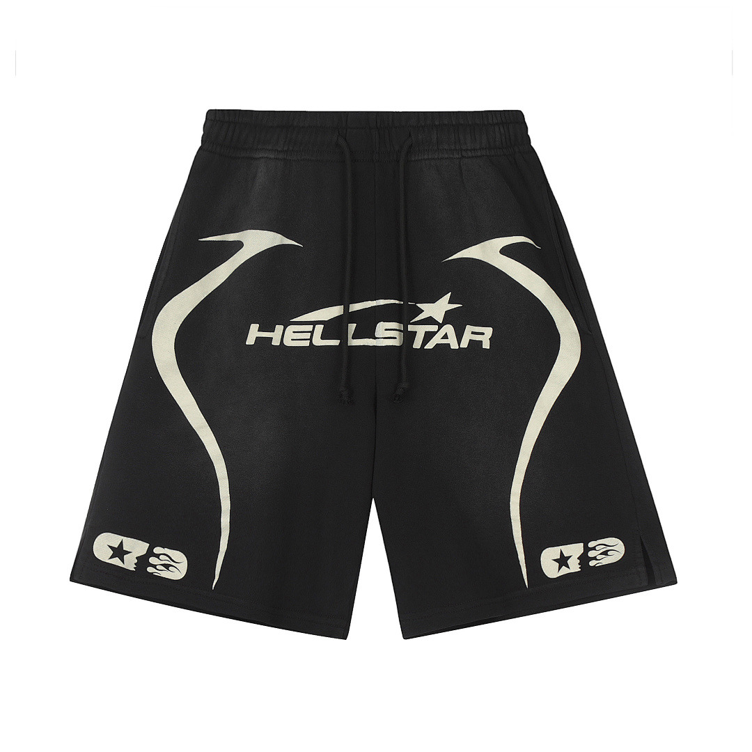 Hellstar Shorts — H619 (Black)