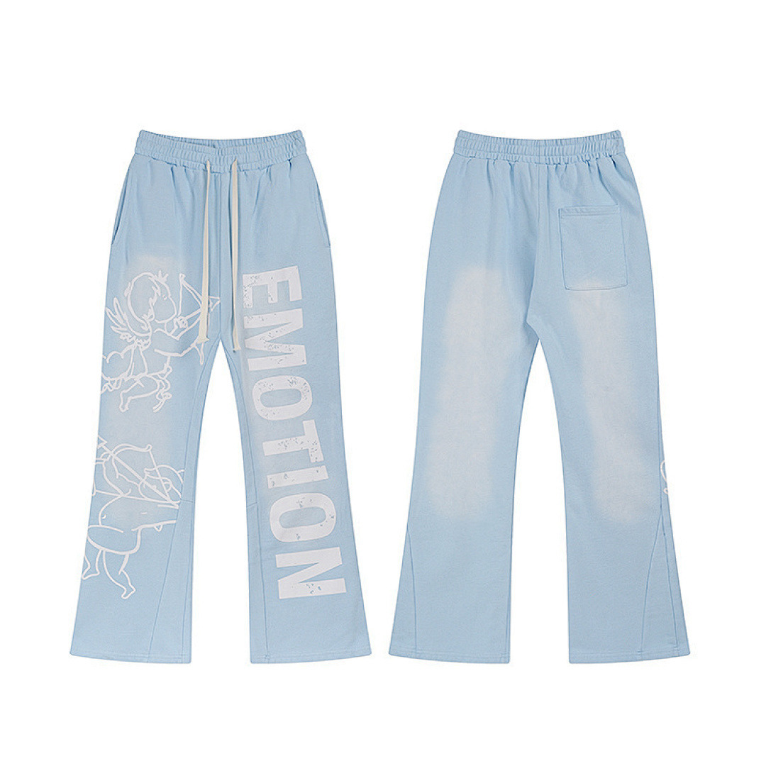 Mixed Emotion Pants — ME0021 (Washed Blue)