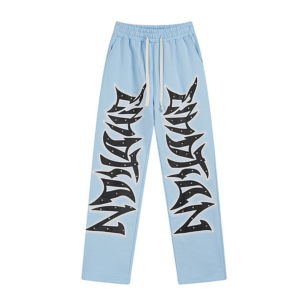 Mixed Emotion Pants — ME0022 (Sky Blue)