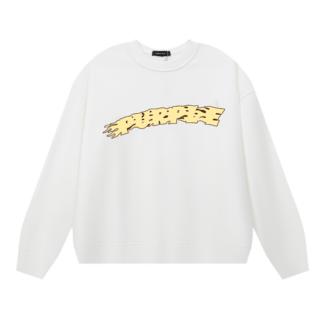 Purple Brand Long Sleeve — Purple Brand Long Sleeve —# White angle 1