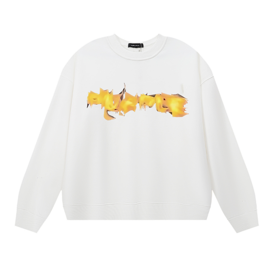 Purple Brand Long Sleeve — Purple Brand Long Sleeve —# White angle 1