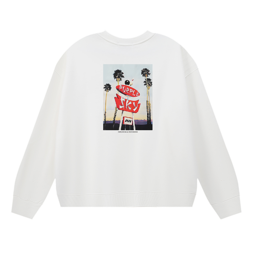 Purple Brand Long Sleeve — Purple Brand Long Sleeve —# White angle 1