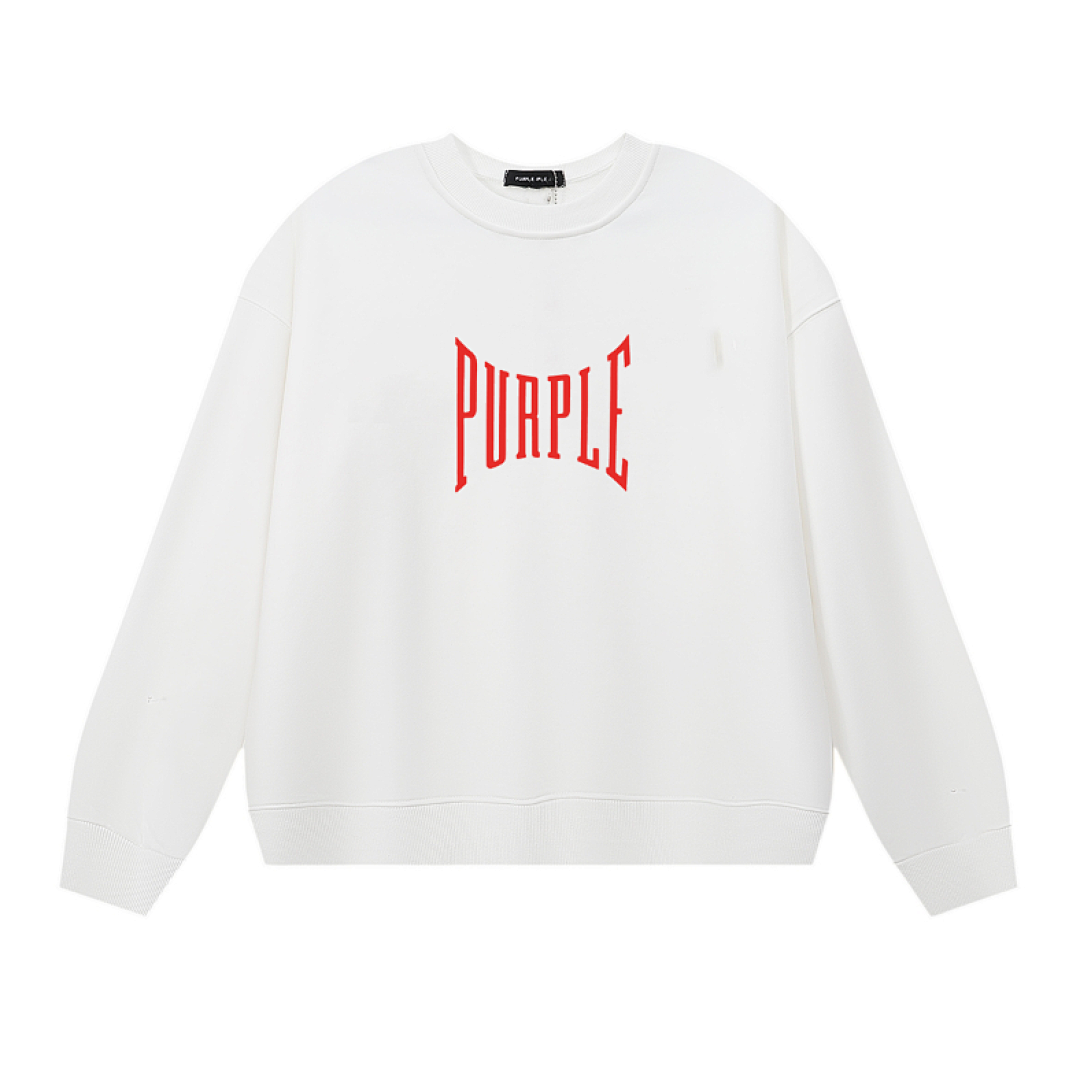 Purple Brand Long Sleeve — Purple Brand Long Sleeve —# WhiteRed