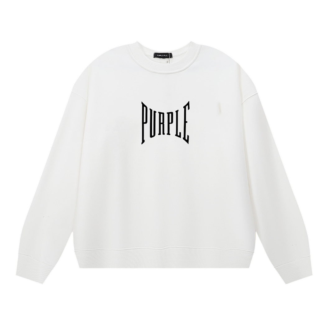 Purple Brand Long Sleeve — Purple Brand Long Sleeve —# WhiteBlack