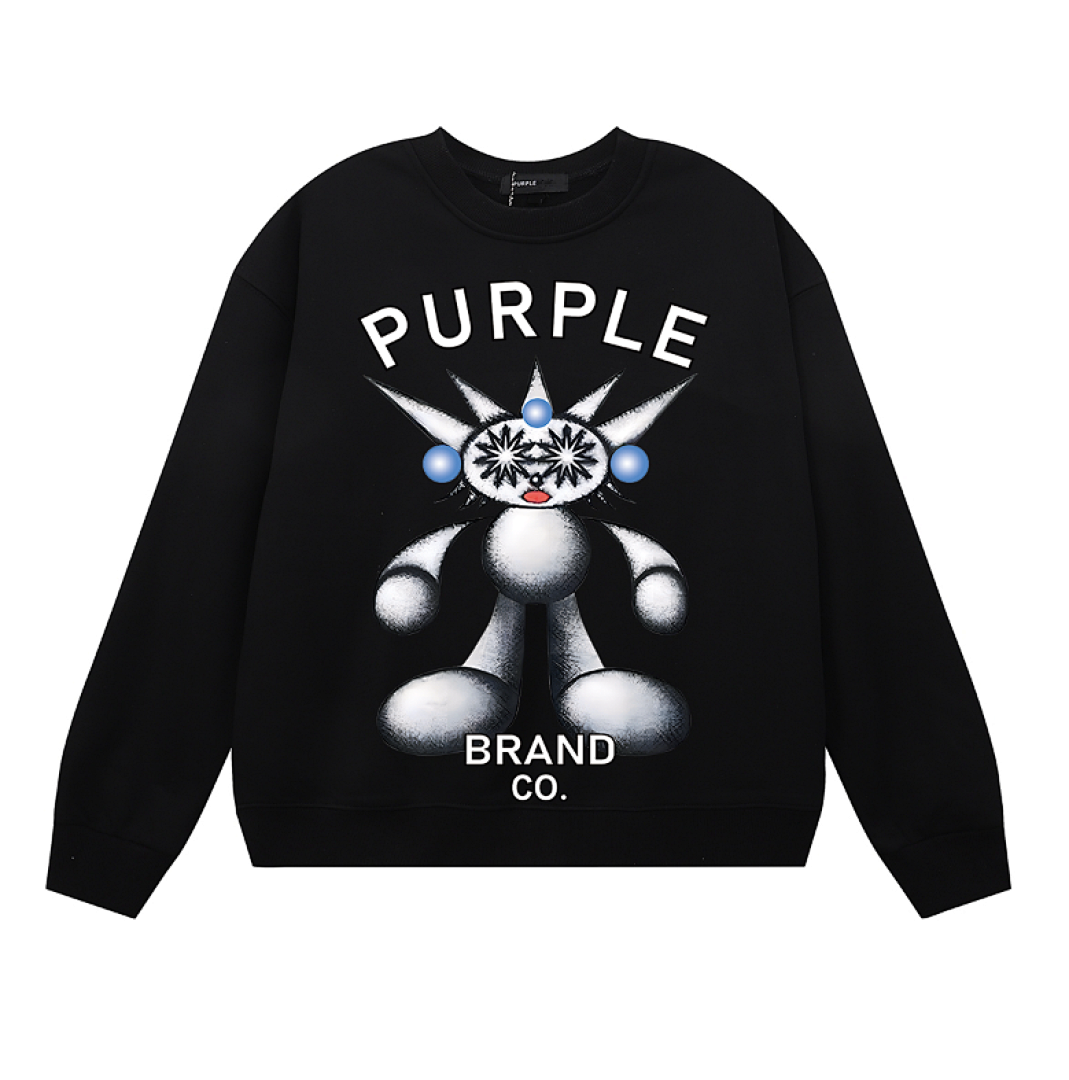 Purple Brand Long Sleeve — Purple Brand Long Sleeve —# Black