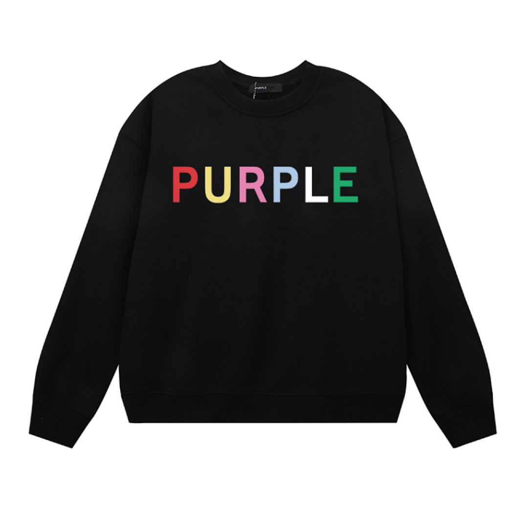 Purple Brand Long Sleeve — Purple Brand Long Sleeve —# Black