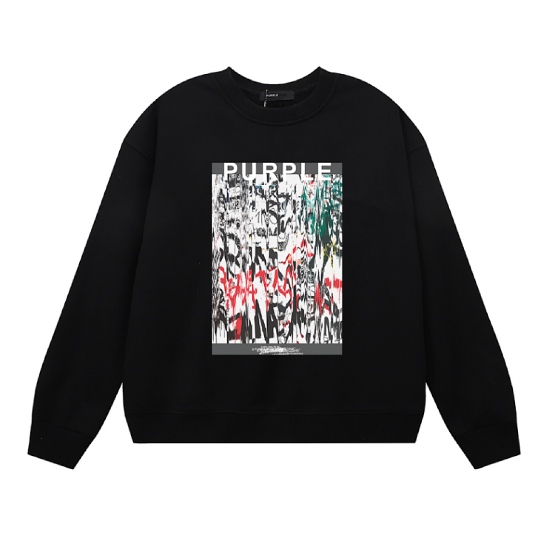 Purple Brand Long Sleeve — Purple Brand Long Sleeve —# Black