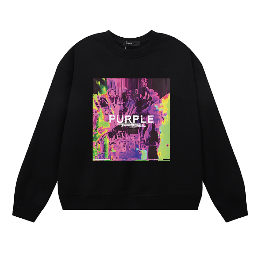 Purple Brand Long Sleeve — Purple Brand Long Sleeve —# Black