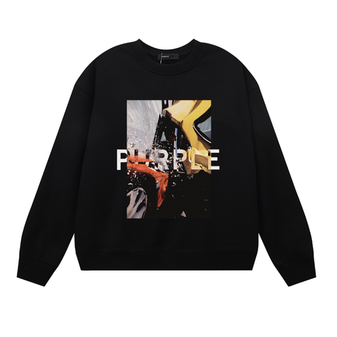 Purple Brand Long Sleeve — Purple Brand Long Sleeve —# Black