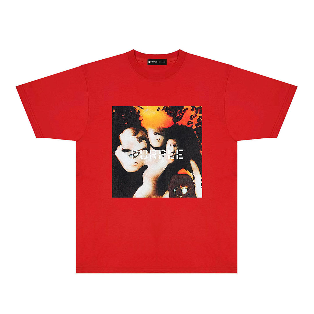 Purple Brand T-Shirt — Purple Brand T-Shirt —# Red angle 1