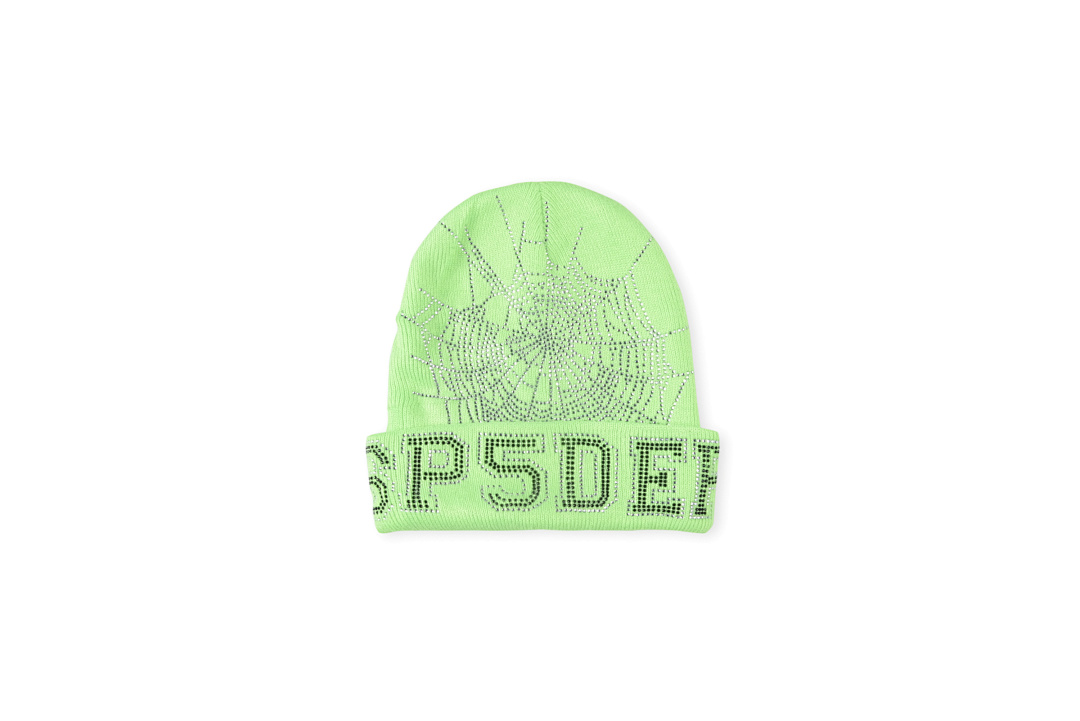SP5DER Knitted Hat — AS201 (Green)