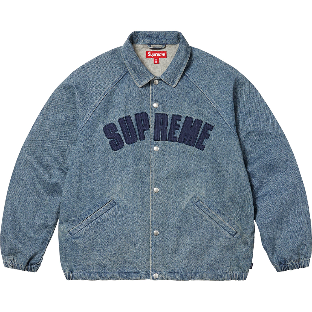 Supreme Jean Jacket — D428 (Denim Blue)