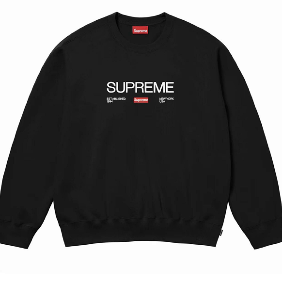 Supreme Long Sleeve — E563 (Black) angle 1
