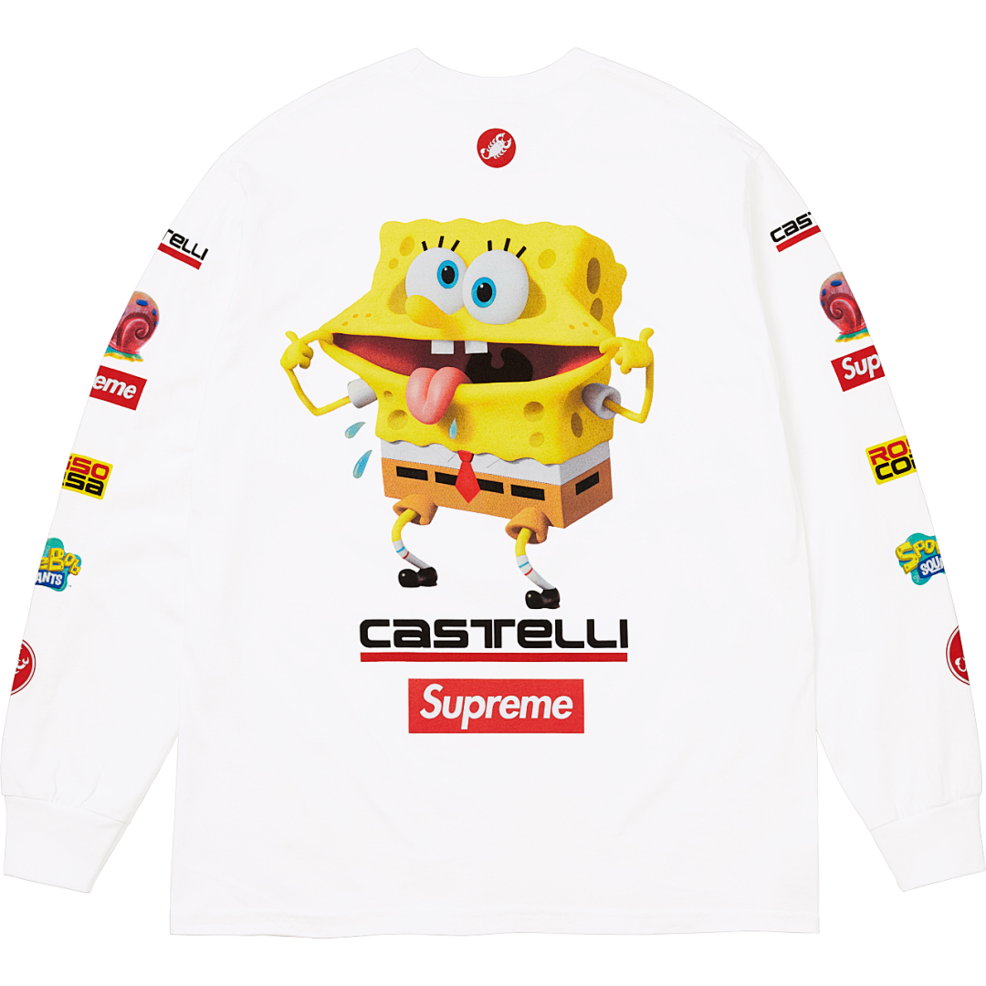 Supreme Long Sleeve — E592 (White)